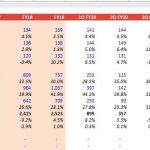 Visitor Growth and Inflation Analysis for Theme Parks | eFinancialModels Financial table analyzing visitor growth and inflation for theme parks from FY16 to FY24.