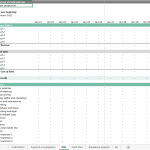 Ten-Year Profit and Loss Statement Template | eFinancialModels P&L spreadsheet showcasing ten-year financial projections and expense categories.