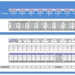 Collateralized Mortgage Obligations Cash Flow Model | eFinancialModels Cash flow model for collateralized mortgage obligations with monthly forecasts.