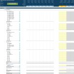 Income statement for ABC Private School with actual revenues, costs, and expenses overview.