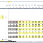 Revenue Assumptions for Hospitality Financial Model | eFinancialModels Revenue assumptions table for hotel model showing room details and occupancy rates.