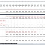 Cash Flow Analysis Template for Financial Modeling | eFinancialModels Cash flow template showcasing collections, expenses, and funding analysis in Excel format.