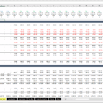 Comprehensive Income Statement and Balance Sheet Overview | eFinancialModels Financial spreadsheet showing income statement and balance sheet data in Excel format.