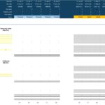 ABC Marketing Agency Balance Sheet Overview | eFinancialModels Balance sheet template with categorized assets and liabilities for financial forecasting.
