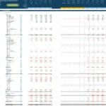 ABC Marketing Agency Ltd Income Statement Projection | eFinancialModels Income statement with revenue, costs, and net income for ABC Marketing Agency Ltd.
