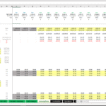Retail Sales Financial Assumptions Spreadsheet | eFinancialModels Excel template displaying retail sales assumptions and pricing strategies.