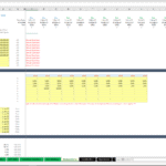 Financial Model Assumptions and Indexation Details | eFinancialModels Financial model showing assumptions, indexation rates, and cost details for project analysis.