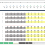 Revenue Assumptions for App Financial Model | eFinancialModels Assumptions sheet with revenue metrics for app downloads and in-app purchases.
