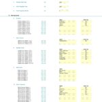Setup inputs for ABC Hydroponics Ltd financial model, detailing produce categories, costs, and borrowing facilities.