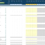 ABC Hydroponics Ltd. actual income statement with revenue, costs, and profit details over time.