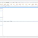 Financial model inputs for solar PV project, showing costs and timeframes.