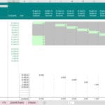 CapEx Planning for Yoga Studio: Expense Breakdown | eFinancialModels Excel spreadsheet showing yoga studio capital expenditure breakdown and forecast dates.