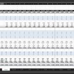 Capital Expenditures Breakdown for Office and Equipment | eFinancialModels Spreadsheet displaying capital expenditures by category over multiple fiscal years.