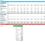 Comprehensive Balance Sheet Template Overview | eFinancialModels Balance sheet template displaying assets, liabilities, and equity in Excel format.