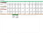 Income Statement Template with Financial Projections | eFinancialModels Income statement layout displaying projected revenues, expenses, and net income over time.