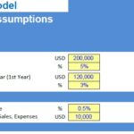 Capital Budgeting Expansion Project Assumptions Overview | eFinancialModels Assumptions for capital budgeting, including sales and expense growth rates.