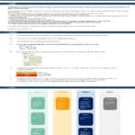 Financial projection model front sheet with inputs, calculations, and outputs overview.