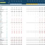 ABC Digital Media Ltd Income Statement Projection | eFinancialModels Income Statement for ABC Digital Media Ltd with forecasts and actuals for financial analysis.