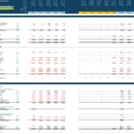Financial Projection Balance Sheet and Cash Flow Statement | eFinancialModels Balance sheet and cash flow statement with actual and forecasted financial data for ABC Digital Media.