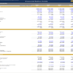 Comprehensive Financial Statements Overview (2021-2025) | eFinancialModels Financial overview with income statement, balance sheet, and cash flow for analysis.