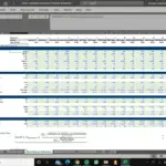 Financial model displaying CAPEX and OPEX for green hydrogen electrolysis.