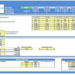 3-Tier Waterfall Real Estate Model Assumptions | eFinancialModels Assumptions table for financing and rental income in a real estate model.