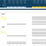 Detailed view of ABC Insurance Broker's balance sheet with assets and liabilities.