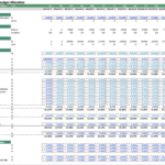 Monthly Budget Allocation for Chili Pepper Farming | eFinancialModels Financial model showing monthly budget breakdown for chili pepper farming.