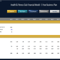 Health & Fitness Club Financial Model – 5 Year Business Plan ...