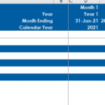 Monthly Financial Statements Template Overview | eFinancialModels Monthly financial statements template featuring income, balance, and cash flow sections.