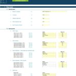 ABC Entertainment Ltd Financial Projection | eFinancialModels Financial input structure for ABC Entertainment Ltd including ticket types and income categories.
