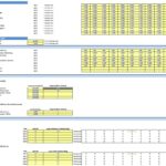 Budget Template Overview Including Salaries and Expenses | eFinancialModels Financial model template showing salaries and operational expenses breakdown