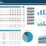 ABC Entertainment Ltd Financial Projection Dashboard | eFinancialModels Financial dashboard showing income statements, balance sheet data, and key ratios for ABC Entertainment Ltd.