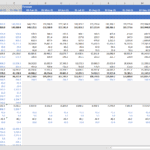 Restaurant Monthly Income Statement Forecast | eFinancialModels Income statement forecast showing monthly revenue and expense projections for a restaurant.