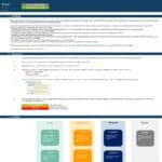 Front sheet of personal financial planning model with sections and instructions.