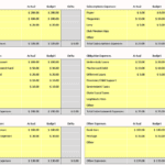 Detailed Breakdown of Various Expense Categories | eFinancialModels Infographic detailing pets, savings, business, subscriptions, and obligation expenses with dollar values.