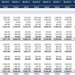 Comprehensive Balance Sheet Template | eFinancialModels Balance sheet template displaying assets, liabilities, and equity components