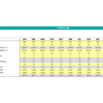 Sales tracking dashboard displaying monthly KPIs and performance metrics.
