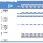 Self Storage Financial Model Metrics Overview | eFinancialModels Financial model showing self-storage project investment ratios and metrics.