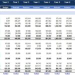 Pro Forma Balance Sheet for Strategic Financial Planning | eFinancialModels Pro Forma Balance Sheet showing projected assets, liabilities, and equity over ten years.