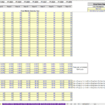 Monthly Cost Projection Template for R&D and G&A | eFinancialModels Detailed spreadsheet showing R&D and G&A monthly costs with projections from FY 2021 to FY 2030.