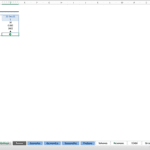 Financial Model Settings Overview | eFinancialModels Excel sheet showing settings for model start date and periods.
