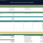 Financial Model for Theme Park and Hotel | eFinancialModels Detailed financial model showing assumptions, construction costs, and investment analysis for a theme park and hotel.