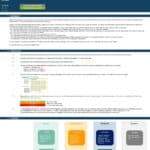 Financial model frontsheet with input instructions and projection guidelines.