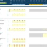 ABC Wholesale Ltd Financial Projection - Income Statement | eFinancialModels Financial model input fields for sales and variable costs analysis