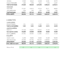 Detailed Balance Sheet Overview | eFinancialModels A balance sheet illustrating total assets, liabilities, and equity along with their components.