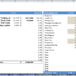 Project Capital Structure Overview | eFinancialModels Financial model template displaying project cost, funding sources, and ownership of capital.