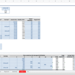 Employee Salary and Wage Data Template Overview | eFinancialModels Salary and wage data template displaying employee names, salaries, bonuses, and hours worked.