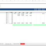 Capital Expenditure Model Overview for 2022-2026 | eFinancialModels CapEx model showing projected net book values and equipment details for 2022-2026.