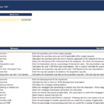 Real Estate Investment Financial Model Template | eFinancialModels Financial model showing investment criteria and assumptions for real estate analysis.